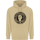 Northern Soul Keeping the Faith Mens 80% Cotton Hoodie Sand