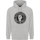 Northern Soul Keeping the Faith Mens 80% Cotton Hoodie Sports Grey