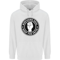 Northern Soul Keeping the Faith Mens 80% Cotton Hoodie White