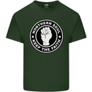 Northern Soul Keeping the Faith Mens Cotton T-Shirt Tee Top Forest Green