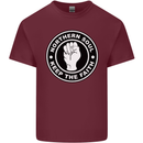 Northern Soul Keeping the Faith Mens Cotton T-Shirt Tee Top Maroon