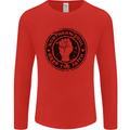 Northern Soul Keeping the Faith Mens Long Sleeve T-Shirt Red