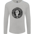 Northern Soul Keeping the Faith Mens Long Sleeve T-Shirt Sports Grey