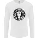 Northern Soul Keeping the Faith Mens Long Sleeve T-Shirt White