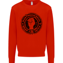 Northern Soul Keeping the Faith Mens Sweatshirt Jumper Bright Red