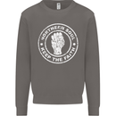 Northern Soul Keeping the Faith Mens Sweatshirt Jumper Charcoal
