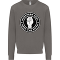 Northern Soul Keeping the Faith Mens Sweatshirt Jumper Charcoal