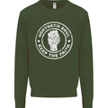Northern Soul Keeping the Faith Mens Sweatshirt Jumper Forest Green