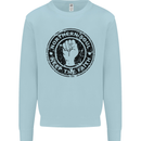 Northern Soul Keeping the Faith Mens Sweatshirt Jumper Light Blue