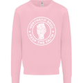 Northern Soul Keeping the Faith Mens Sweatshirt Jumper Light Pink
