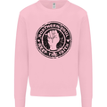 Northern Soul Keeping the Faith Mens Sweatshirt Jumper Light Pink