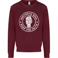 Northern Soul Keeping the Faith Mens Sweatshirt Jumper Maroon