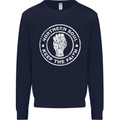 Northern Soul Keeping the Faith Mens Sweatshirt Jumper Navy Blue