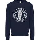Northern Soul Keeping the Faith Mens Sweatshirt Jumper Navy Blue