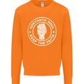 Northern Soul Keeping the Faith Mens Sweatshirt Jumper Orange