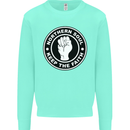Northern Soul Keeping the Faith Mens Sweatshirt Jumper Peppermint