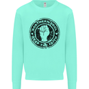 Northern Soul Keeping the Faith Mens Sweatshirt Jumper Peppermint