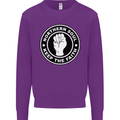 Northern Soul Keeping the Faith Mens Sweatshirt Jumper Purple