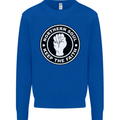 Northern Soul Keeping the Faith Mens Sweatshirt Jumper Royal Blue