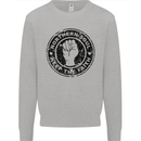 Northern Soul Keeping the Faith Mens Sweatshirt Jumper Sports Grey