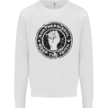 Northern Soul Keeping the Faith Mens Sweatshirt Jumper White