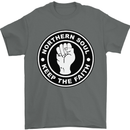 Northern Soul Keeping the Faith Mens T-Shirt Cotton Gildan Charcoal