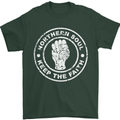 Northern Soul Keeping the Faith Mens T-Shirt Cotton Gildan Forest Green