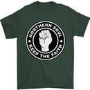 Northern Soul Keeping the Faith Mens T-Shirt Cotton Gildan Forest Green