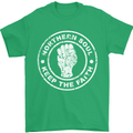 Northern Soul Keeping the Faith Mens T-Shirt Cotton Gildan Irish Green