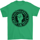 Northern Soul Keeping the Faith Mens T-Shirt Cotton Gildan Irish Green