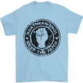 Northern Soul Keeping the Faith Mens T-Shirt Cotton Gildan Light Blue