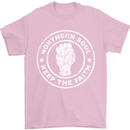 Northern Soul Keeping the Faith Mens T-Shirt Cotton Gildan Light Pink