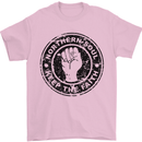 Northern Soul Keeping the Faith Mens T-Shirt Cotton Gildan Light Pink