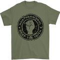 Northern Soul Keeping the Faith Mens T-Shirt Cotton Gildan Military Green