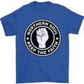 Northern Soul Keeping the Faith Mens T-Shirt Cotton Gildan Royal Blue