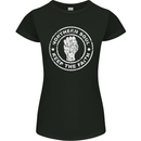 Northern Soul Keeping the Faith Womens Petite Cut T-Shirt Black
