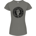 Northern Soul Keeping the Faith Womens Petite Cut T-Shirt Charcoal