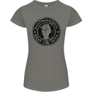 Northern Soul Keeping the Faith Womens Petite Cut T-Shirt Charcoal