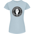 Northern Soul Keeping the Faith Womens Petite Cut T-Shirt Light Blue