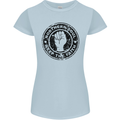 Northern Soul Keeping the Faith Womens Petite Cut T-Shirt Light Blue