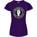 Northern Soul Keeping the Faith Womens Petite Cut T-Shirt Purple