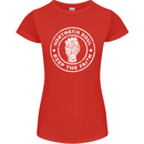 Northern Soul Keeping the Faith Womens Petite Cut T-Shirt Red