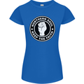 Northern Soul Keeping the Faith Womens Petite Cut T-Shirt Royal Blue