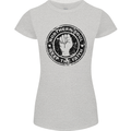 Northern Soul Keeping the Faith Womens Petite Cut T-Shirt Sports Grey