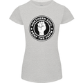 Northern Soul Keeping the Faith Womens Petite Cut T-Shirt Sports Grey