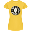 Northern Soul Keeping the Faith Womens Petite Cut T-Shirt Yellow