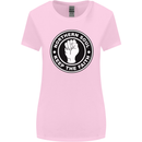 Northern Soul Keeping the Faith Womens Wider Cut T-Shirt Light Pink