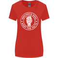 Northern Soul Keeping the Faith Womens Wider Cut T-Shirt Red