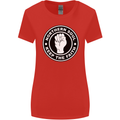 Northern Soul Keeping the Faith Womens Wider Cut T-Shirt Red