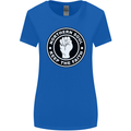 Northern Soul Keeping the Faith Womens Wider Cut T-Shirt Royal Blue